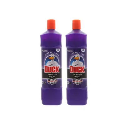 Lốc 2 Chai Nước Tẩy Nhà Tắm Duck Mr Muslce Pro 900ml