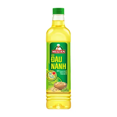 Dầu Đậu Nành Meizan 100% Nguyên Chất Chai 1L