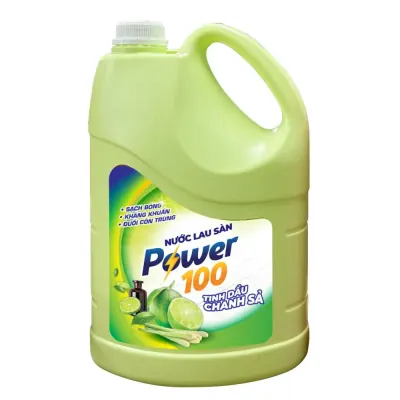 Nước Lau Sàn Power 100 Hương Chanh Sả 3.8/3.5kg