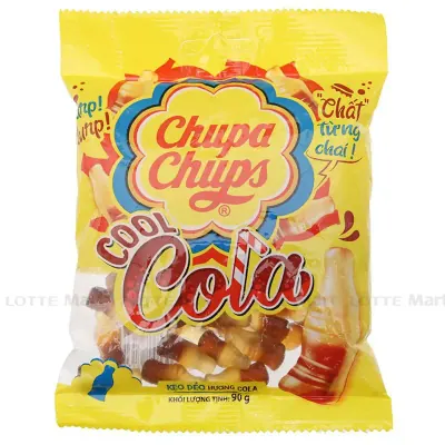 Kẹo Dẻo Cola Chupa Chups Cool Gói 90g