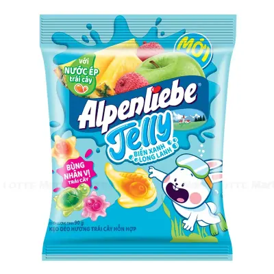 Kẹo Dẻo Alpenliebe Vị Biển Xanh Long Lanh Gói 90g