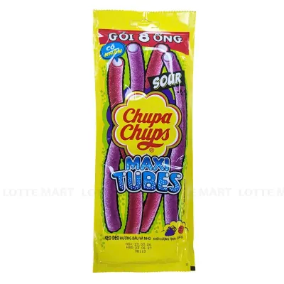 Kẹo Dẻo Chupa Chups Vị Dâu và Nho 104g