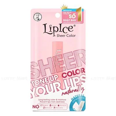 Son Dưỡng Môi LipIce Sheer Color Hương Tinh Khiết 2.4g