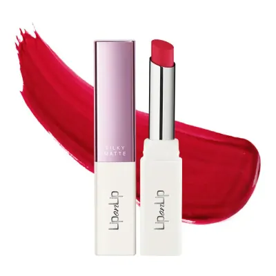 Son Trang Điểm Lip on Lip Silky Matte Cherry Red Đỏ Anh Đào 2.2g