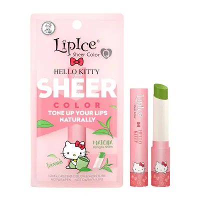 Son Dưỡng Môi LipIce Sheer Color Hương Matcha 2.4g
