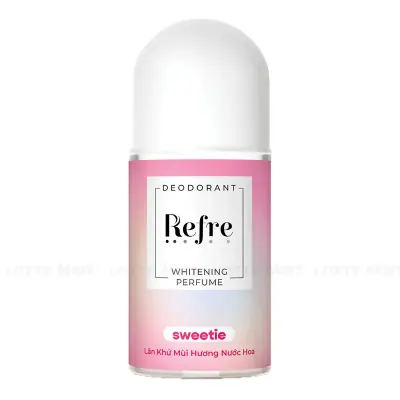 Lăn Ngăn Mùi Refre Dưỡng Trắng Hương Ngọt Ngào Chai 40ml