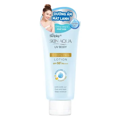 Dưỡng Thể Lotion Chống Nắng Mát Lạnh Sunplay Skin Aqua UV Body 150g