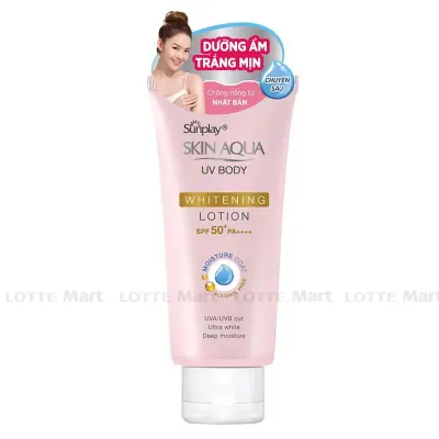 Kem Chống Nắng Sunplay Dưỡng Thể Trắng Mịn 150g