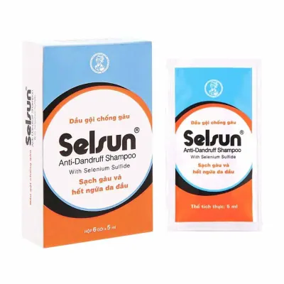 Dầu Gội Selsun Sạch Gàu 6 Gói x 5ml
