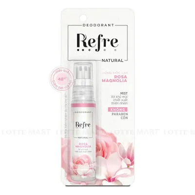 Xịt Ngăn Mùi Refre Hương Hồng Mộc Lan 30ml