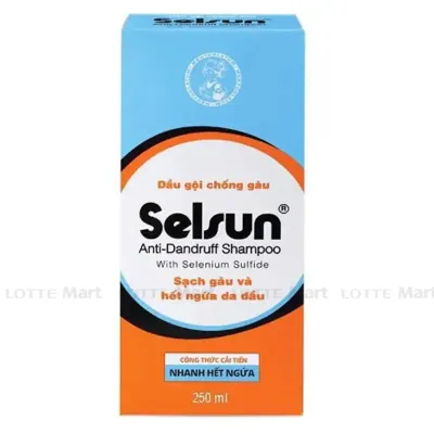 Dầu Gội Rohto Selsun Ngừa Gàu và Giảm Ngứa Da Đầu 250ml