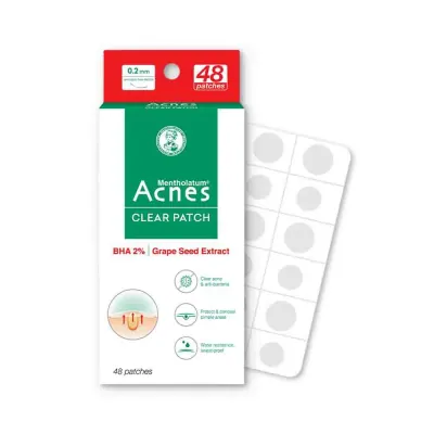 Miếng Dán Mụn Acnes Clear Patch Hộp 48 Miếng