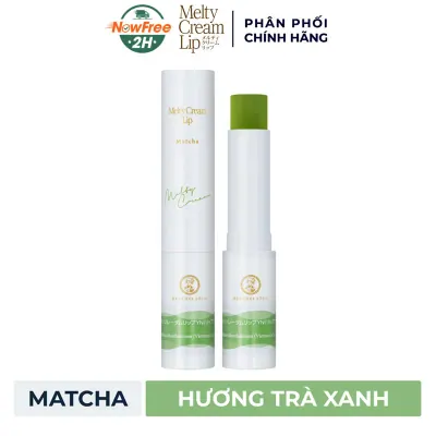 Son Dưỡng Môi Mentholatum Melty Cream Lip Trà Xanh 2.4g