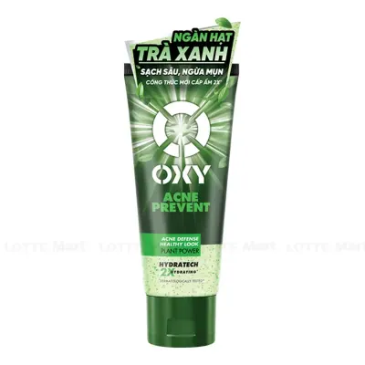 Gel Rửa Mặt OXY Acne Prevent Ngừa Mụn Da Sáng Khoẻ Tuýp 100g