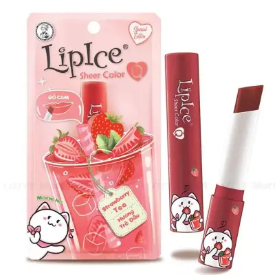 Son Dưỡng Môi LipIce Sheer Color Q Hương Trà Dâu 2.4g