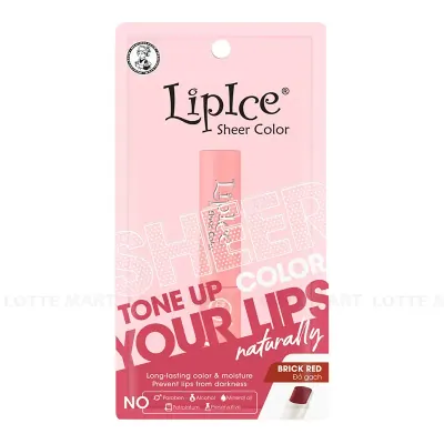 Son Dưỡng Môi LipIce Sheer Color Màu Đỏ Gạch 2.4g
