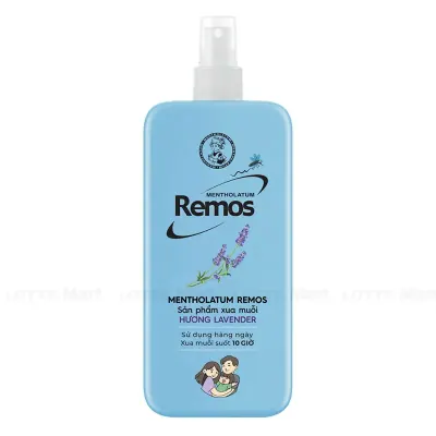 Xịt Chống Muỗi Remos Hương Lavender Chai 150ml