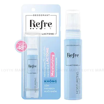 Xịt Ngăn Mùi Refre Hương Lactone Dưỡng Da Ẩm Mịn Chai 30ml