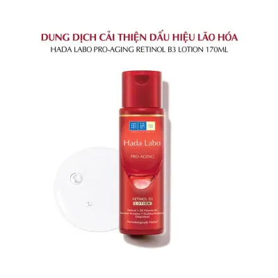 Dung Dịch Hada Labo Retinol B3 Cải Thiện Lão Hóa 170ml