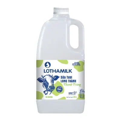 Sữa Tươi Thanh Trùng Lothamilk Có Đường 1760ml