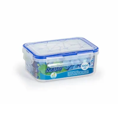 Hộp Nhựa Chữ Nhật Matsu 433 1L