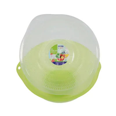 Bộ Thau Rổ Nhựa Tròn 0495-3T6