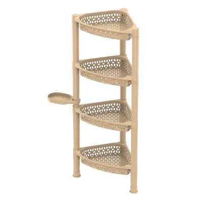 Kệ Góc Nhựa Nhỏ DT1272/4 – 4 Ngăn