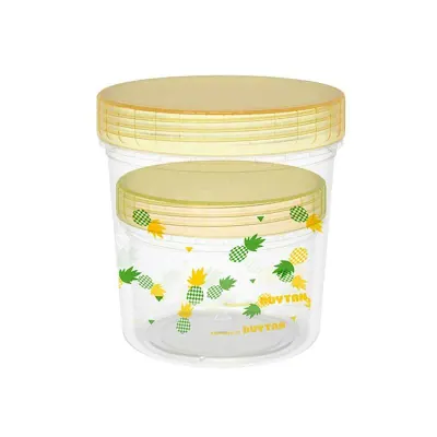 Hũ Nhựa Tròn Matsu PP 700 và 300ml – 2 Cái