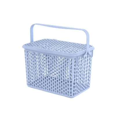 Giỏ Nhựa 2 Quai Nắp Plus – Lớn 1594