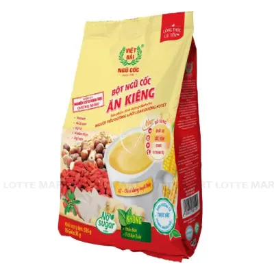 Ngũ Cốc Ăn Kiêng Việt Đài Túi 35g x 15 Gói