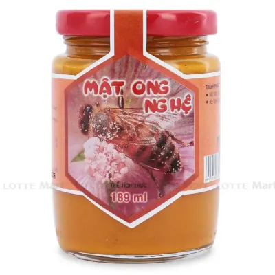 Mật Ong Nghệ Bee Honey Hũ 189ml