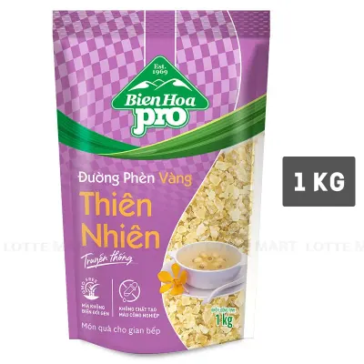 Đường Phèn Vàng Thiên Nhiên Biên Hòa 1kg