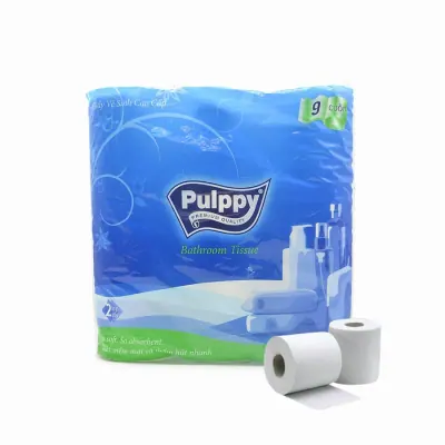 Lốc 9 Cuộn Giấy Vệ Sinh Pulppy Classic 2 Lớp
