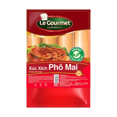 Xúc Xích Legourmet Pho Mai 200g