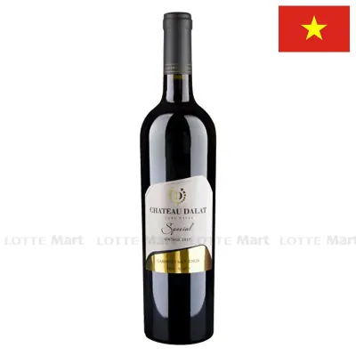 Rượu Vang Đỏ Đà Lạt Chateau Special Cabernet Sauvignon 12,5% Vol Chai 750ml