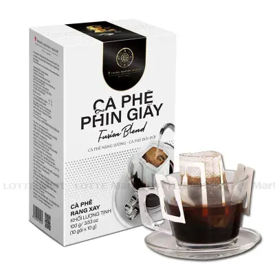 Cà Phê Trung Nguyên Phin Giấy Fusion 10 Gói 10g