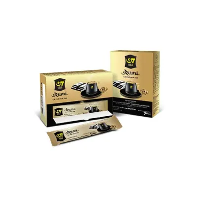 Cà Phê Hòa Tan G7 Gold Rumi Hộp 14 Gói x 18g
