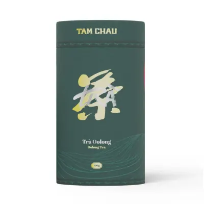 Trà Olong Tâm Châu Lon Giấy Xanh 100g
