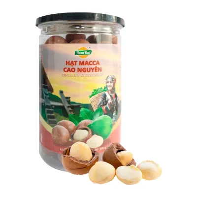 Hạt Macca Sấy Tuấn Đạt Hũ 300g