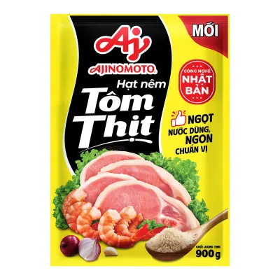 Hạt Nêm Ajinomoto Tôm Thịt Gói 900g