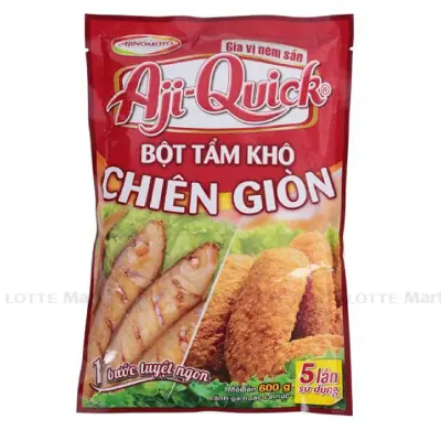 Bột Tẩm Khô Chiên Giòn Aji Quick 210g