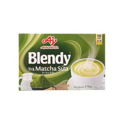 Trà Matcha Sữa Blendy Hộp 10góix16g
