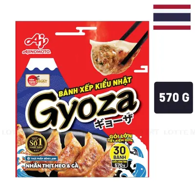 Bánh Xếp Kiểu Nhật Gyoza Ajinomoto Nhân Thịt Heo và Gà 570g