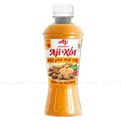 Xốt Phô Mai Cay Aji-Xốt Chai 235g