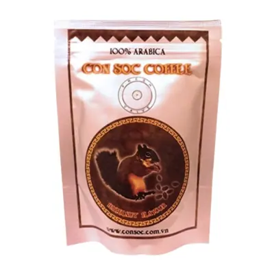 Cà Phê CON SÓC Hazelnut Nâu Gói 500g