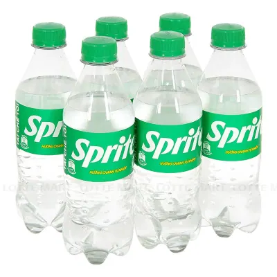 Lốc 6 Chai Nước Ngọt Có Gas Sprite 390ml