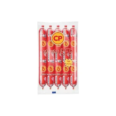 Xúc Xích CP Tiệt Trùng Red 5 Cây x 40g