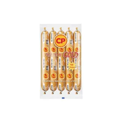 Xúc Xích CP Tiệt Trùng Gold 5 Cây x 40g