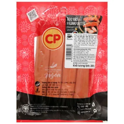 Xúc Xích CP Frankfurter 200g