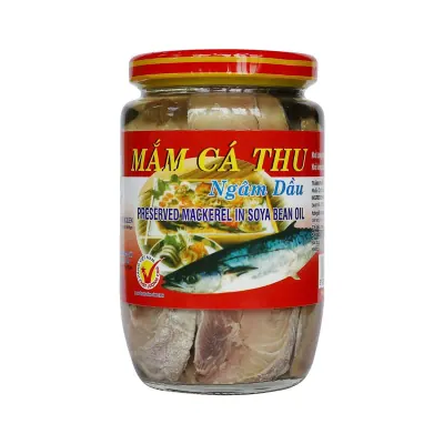Mắm Cá Thu Ngâm Dầu Ngọc Liên 385g